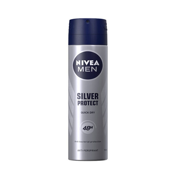 اسپری مردانه نیوا سیلور پروتکت Nivea Silver Protect Spray 48h